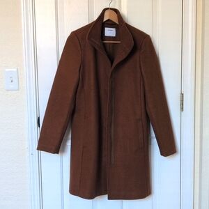 NWOT Old Navy Women's Funnel Neck Collard Peacoat Size S